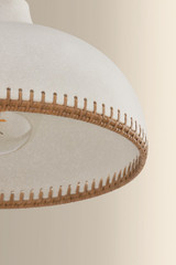 Hudson Valley - 5317-AGB/CCP - One Light Pendant - Southfields - Aged Brass
