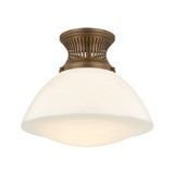 Hudson Valley - 4917-HB - One Light Flush Mount - Bruceville - Historic Bronze