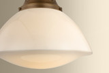 Hudson Valley - 4917-HB - One Light Flush Mount - Bruceville - Historic Bronze