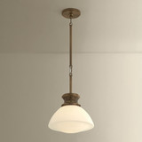 Hudson Valley - 4915-HB - One Light Pendant - Bruceville - Historic Bronze