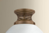 Hudson Valley - 4913-HB - One Light Flush Mount - Bruceville - Historic Bronze