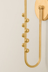 Hudson Valley - 3851-VGL - One Light Wall Sconce - Pine Hills - Vintage Gold Leaf