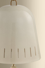Hudson Valley - 3617-PBR/CIC - One Light Pendant - Omi - Patina Brass
