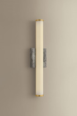 Hudson Valley - 3431-AGB - LED Wall Sconce - Stony Point - Aged Brass