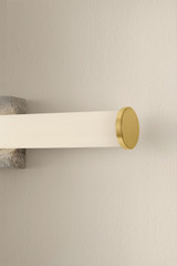 Hudson Valley - 3431-AGB - LED Wall Sconce - Stony Point - Aged Brass