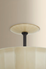 Hudson Valley - 3115-DB - One Light Semi Flush Mount - Nevins - Distressed Bronze