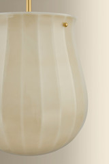 Hudson Valley - 3113-AGB - One Light Pendant - Nevins - Aged Brass