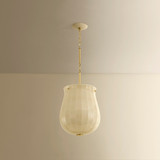 Hudson Valley - 3113-AGB - One Light Pendant - Nevins - Aged Brass