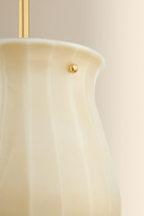 Hudson Valley - 3109-AGB - One Light Pendant - Nevins - Aged Brass