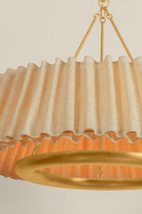 Hudson Valley - 1540-VGL - LED Chandelier - Beechford - Vintage Gold Leaf
