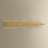 Hudson Valley - 1374-AGB - Four Light Wall Sconce - Fosterdale - Aged Brass