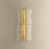 Hudson Valley - 1372-AGB - Two Light Wall Sconce - Fosterdale - Aged Brass