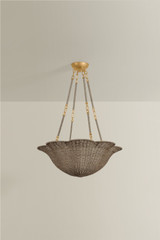 Hudson Valley - 1074-VGL - Four Light Chandelier - Ardonia - Vintage Gold Leaf