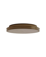 Currey and Company - 9999-0089 - LED Flush Mount - Aydan - Natural / Brushed Brass
