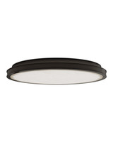 Currey and Company - 9999-0088 - LED Flush Mount - Aydan - Natural / Oil Rubbed Bronze