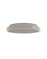 Currey and Company - 9999-0085 - LED Flush Mount - Aydan - Natural / Antique Nickel
