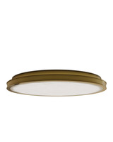Currey and Company - 9999-0084 - LED Flush Mount - Aydan - Natural/Polished Antique Brass