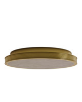 Currey and Company - 9999-0083 - LED Flush Mount - Aydan - Natural/Polished Antique Brass
