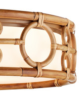 Currey and Company - 9999-0081 - LED Flush Mount - Tegal - Natural/Khaki/White