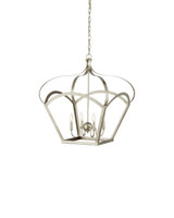 Currey and Company - 9000-1488 - Four Light Lantern - Coronet - Champagne