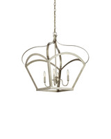 Currey and Company - 9000-1488 - Four Light Lantern - Coronet - Champagne