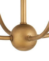 Currey and Company - 9000-1482 - Four Light Chandelier - Cedric - Brass