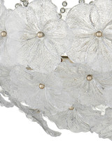 Currey and Company - 9000-1469 - Six Light Chandelier - Mallow - Clear / Champagne
