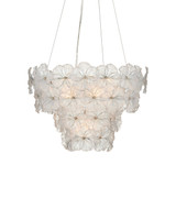 Currey and Company - 9000-1467 - Five Light Chandelier - Mallow - Clear / Champagne