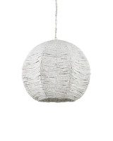 Currey and Company - 9000-1456 - Three Light Pendant - Octavia - Whitewash / White