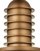 Currey and Company - 9000-1378 - LED Pendant - Cupola - Antique Brass/White