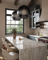 Currey and Company - 9000-1364 - One Light Pendant - Buckram - Black Nickel