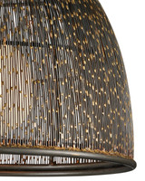 Currey and Company - 9000-1353 - One Light Pendant - Eduardo - Natural Iron/Brass