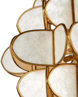 Currey and Company - 9000-1339 - Nine Light Chandelier - Galatea - Natural/Brass
