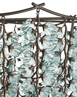 Currey and Company - 9000-1330 - Six Light Chandelier - Herbary - Clear/Bronze
