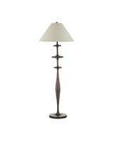 Currey and Company - 8000-0178 - One Light Floor Lamp - Aqueous - Dark Bronze