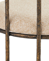 Currey and Company - 7000-1292 - Bench - Euclid - Antique Bronze