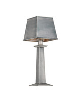 Currey and Company - 6700-0040 - One Light Table Lamp - Wander - Antique Silver