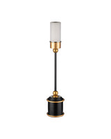 Currey and Company - 6700-0036 - One Light Table Lamp - Daphne - Black / Gold