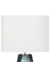 Currey and Company - 6700-0024 - One Light Table Lamp - Danza - Blue / Clear / Polished Nickel
