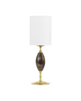 Currey and Company - 6700-0020 - LED Table Lamp - Marche - Brown/Brass