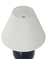 Currey and Company - 6700-0019 - LED Table Lamp - Danza - Blue/Clear/Polished NIckel