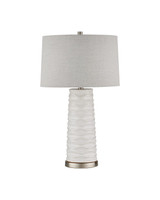 Currey and Company - 6000-1126 - One Light Table Lamp - Canova - White
