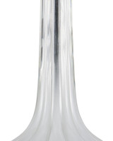 Currey and Company - 6000-1120 - One Light Table Lamp - Blanche - Milky White / Brushed Black Nickel