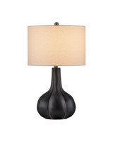 Currey and Company - 6000-1091 - One Light Table Lamp - Bonbori - Black