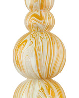 Currey and Company - 6000-1086 - One Light Table Lamp - Chawton - Marbleized Yellow