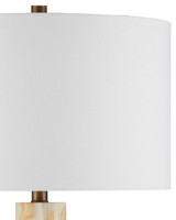 Currey and Company - 6000-1086 - One Light Table Lamp - Chawton - Marbleized Yellow