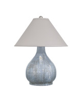 Currey and Company - 6000-1074 - One Light Table Lamp - Malin - Gray/Blue