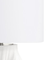 Currey and Company - 6000-1067 - One Light Table Lamp - Watershed - White