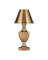 Currey and Company - 6000-1057 - One Light Table Lamp - Waddill - Antique Brass
