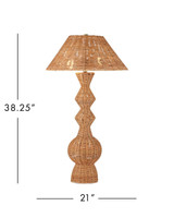 Currey and Company - 6000-1051 - Two Light Table Lamp - Nirvana - Natural